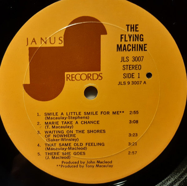 The Flying Machine ~ The Flying Machine (Vinyl) - Djungel & Jazz