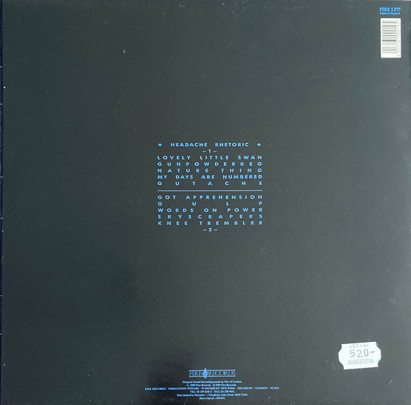 Close Lobsters ~ Headache Rhetoric (Vinyl) - Djungel & Jazz