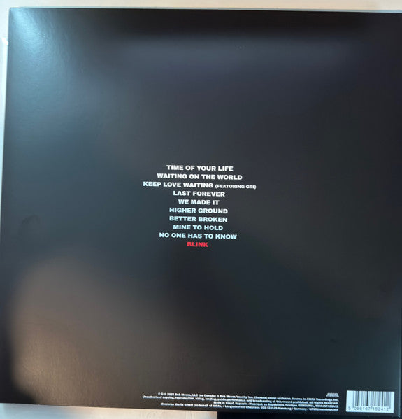 Bob Moses (5) : Blink (LP, Album, Red)