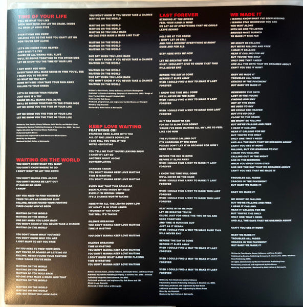 Bob Moses (5) : Blink (LP, Album, Red)