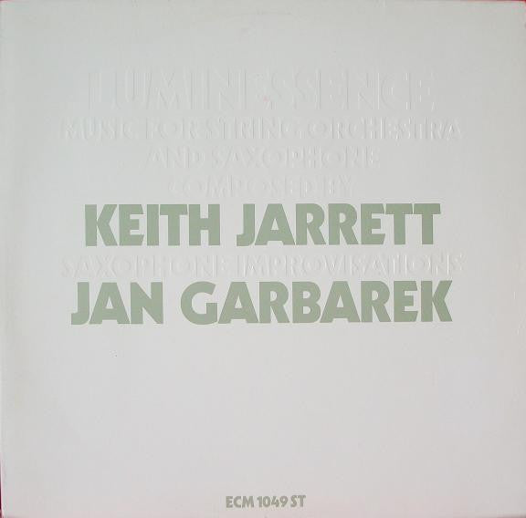 Keith Jarrett / Jan Garbarek ~ Luminessence (Vinyl) - Djungel & Jazz