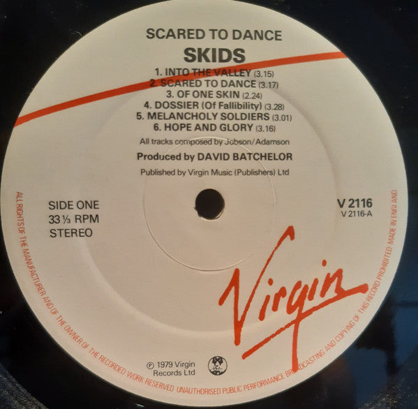 Skids ~ Scared To Dance (Vinyl) - Djungel & Jazz