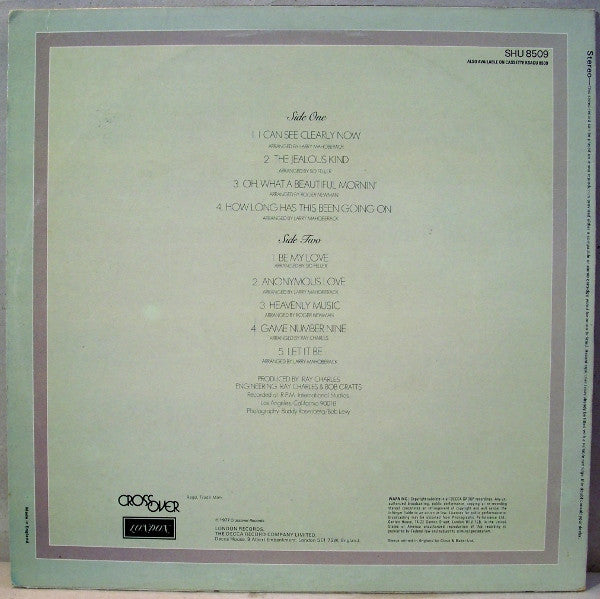 Ray Charles ~ True To Life (Vinyl) - Djungel & Jazz