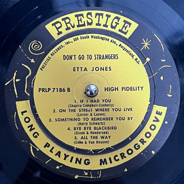 Etta Jones ~ Don't Go To Strangers (Vinyl) - Djungel & Jazz