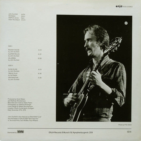 John Scofield Quartet : Rough House (LP, Album)