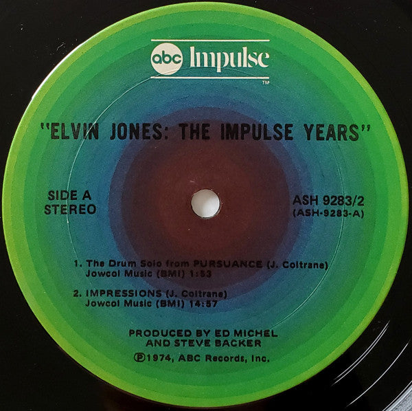 Elvin Jones ~ The Impulse Years (Vinyl) - Djungel & Jazz