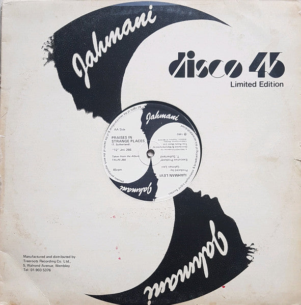 Ijahman Levi : Closer To You / Praises In Strange Places (12")