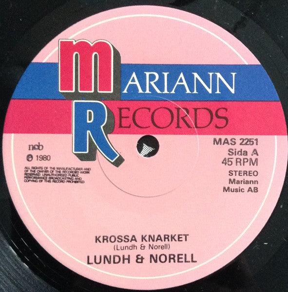 Lundh & Norell ~ Krossa Knarket (Vinyl) - Djungel & Jazz