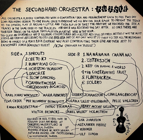 The Second Hand Orchestra ~ Puzzle (Vinyl) - Djungel & Jazz