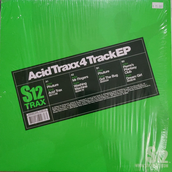 Various : Acid Traxx 4 Track EP (12", EP, Comp)