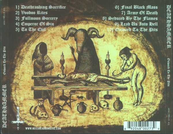 Deathhammer ~ Onward To The Pits (Vinyl) - Djungel & Jazz