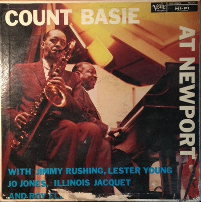 Count Basie : Count Basie At Newport (LP, Album, Mono)
