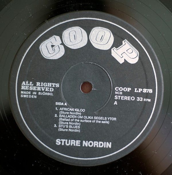 Sture Nordin ~ African Igloo (Vinyl) - Djungel & Jazz