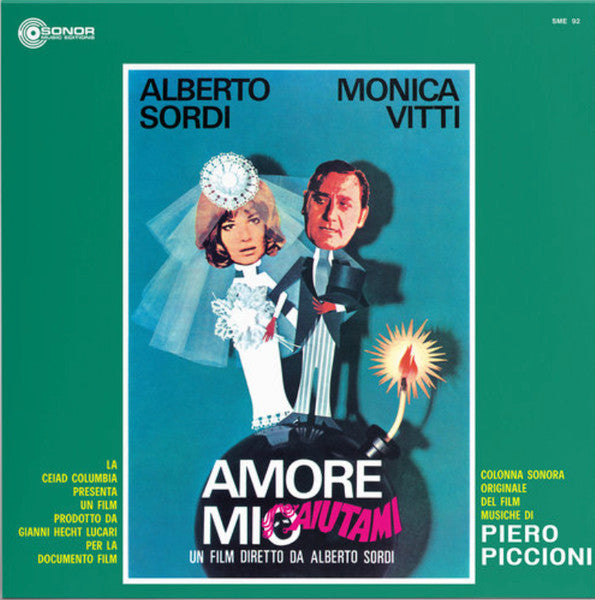 Piero Piccioni : Amore Mio Aiutami (LP, RE, RM)