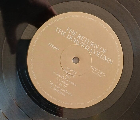 The Durutti Column ~ The Return Of The Durutti Column (Vinyl) - Djungel & Jazz