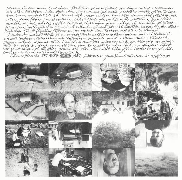 Thomas Gartz : Luftsånger = Cloudsongs (LP, Album)