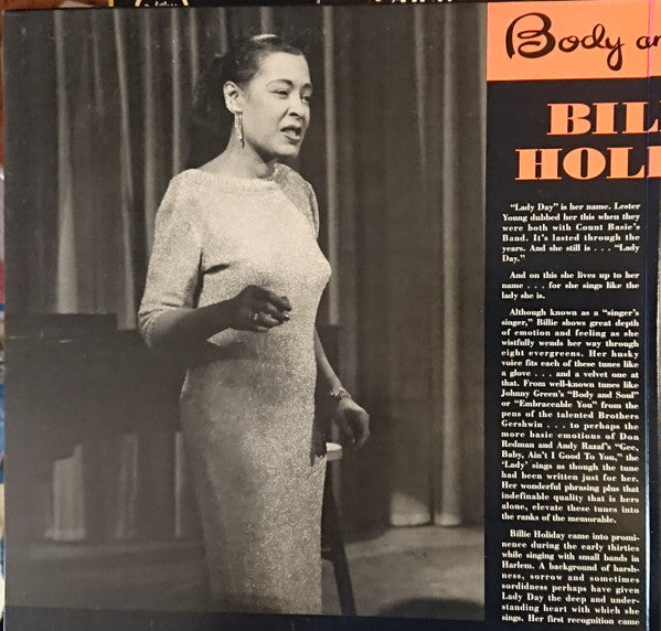 Billie Holiday ~ Body And Soul (Vinyl) - Djungel & Jazz