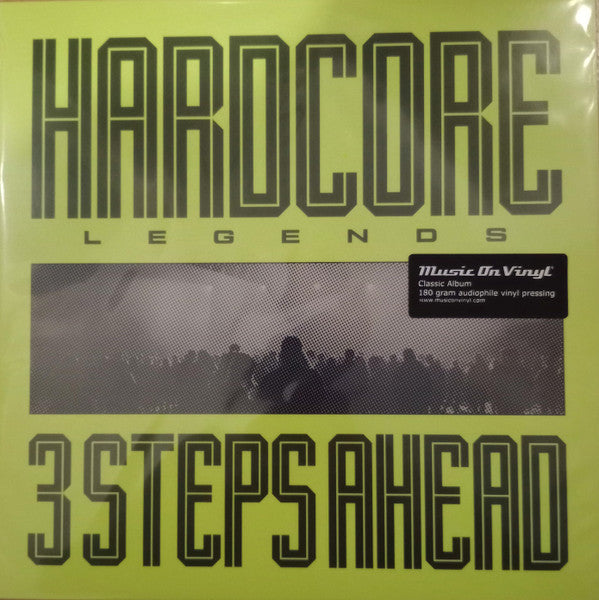 3 Steps Ahead ~ Hardcore Legends (Vinyl) - Djungel & Jazz