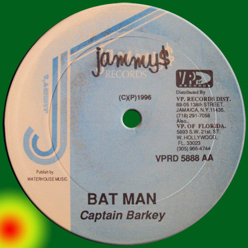General Degree / Captain Barkey : No Borrow / Bat Man (12")