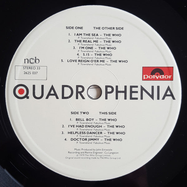 Various ~ Quadrophenia (Music From The Soundtrack Of The Who Film) (Vinyl) - Djungel & Jazz