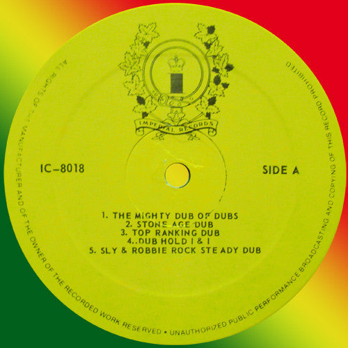 Sly & Robbie : Master Of Ceremony "Dub" (LP, Album)