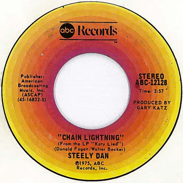 Steely Dan ~ Bad Sneakers / Chain Lightning (Vinyl) - Djungel & Jazz