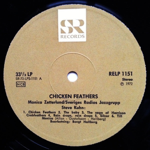 Steve Kuhn, Bengt Hallberg, Monica Zetterlund, Radiojazzgruppen ~ Chicken Feathers (Vinyl) - Djungel & Jazz