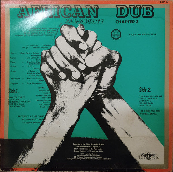 Joe Gibbs & The Professionals : African Dub - All Mighty - Chapter Three (LP)