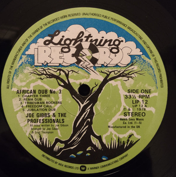 Joe Gibbs & The Professionals : African Dub - All Mighty - Chapter Three (LP)