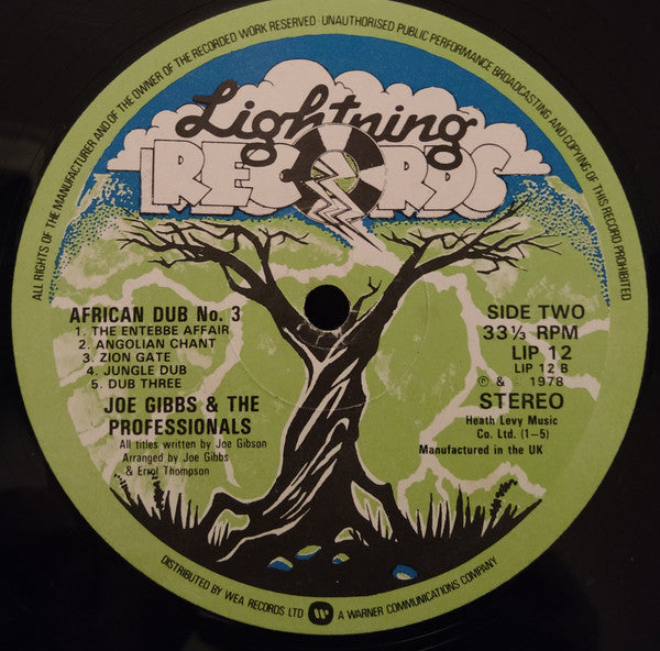 Joe Gibbs & The Professionals : African Dub - All Mighty - Chapter Three (LP)