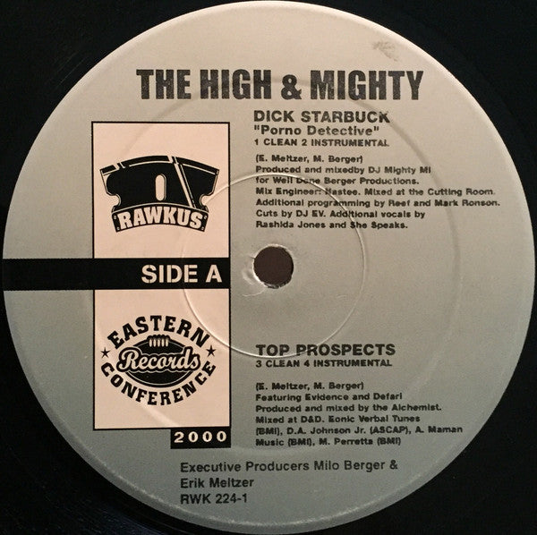 The High & Mighty ~ Dick Starbuck Porno Detective (Vinyl) - Djungel & Jazz