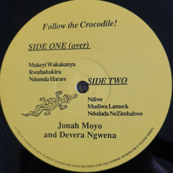 Jonah Moyo & Devera Ngwena ~ Follow The Crocodile! (Vinyl) - Djungel & Jazz