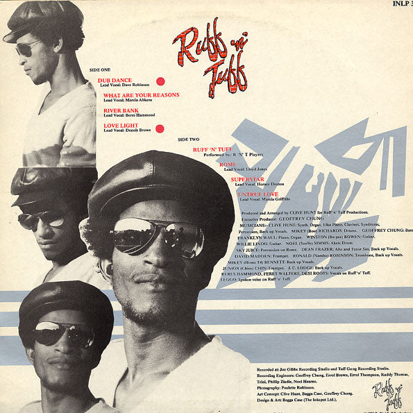 Various : Clive Hunt's Ruff 'N' Tuff Sho' Case (LP, Comp)