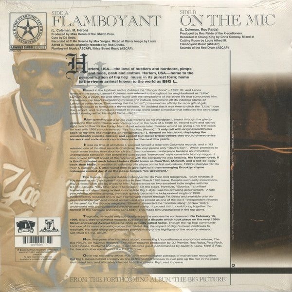 Big L ~ Flamboyant (Vinyl) - Djungel & Jazz