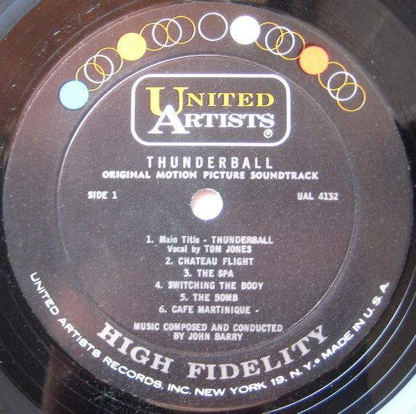 John Barry ~ Thunderball (Original Motion Picture Soundtrack) (Vinyl) - Djungel & Jazz