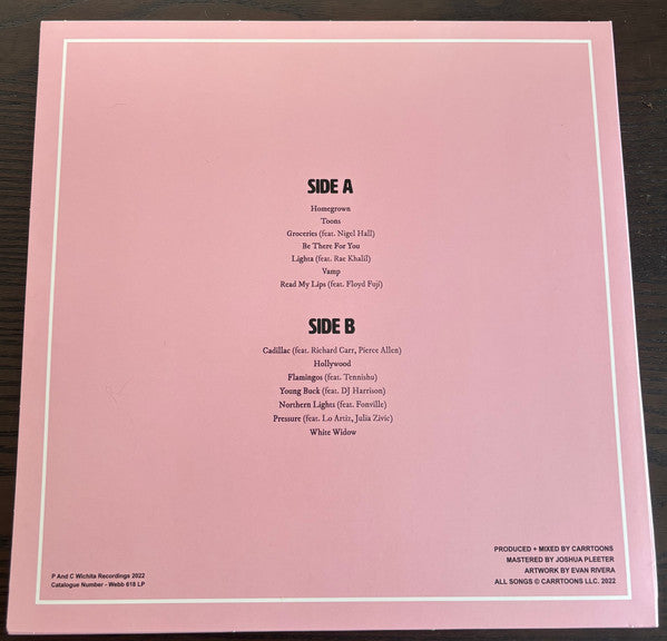 Carrtoons ~ Homegrown (Vinyl) - Djungel & Jazz