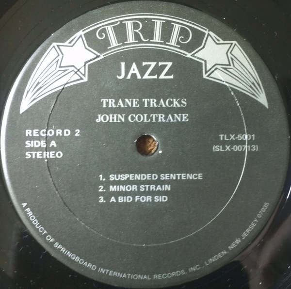John Coltrane : Trane Tracks (2xLP, Comp)