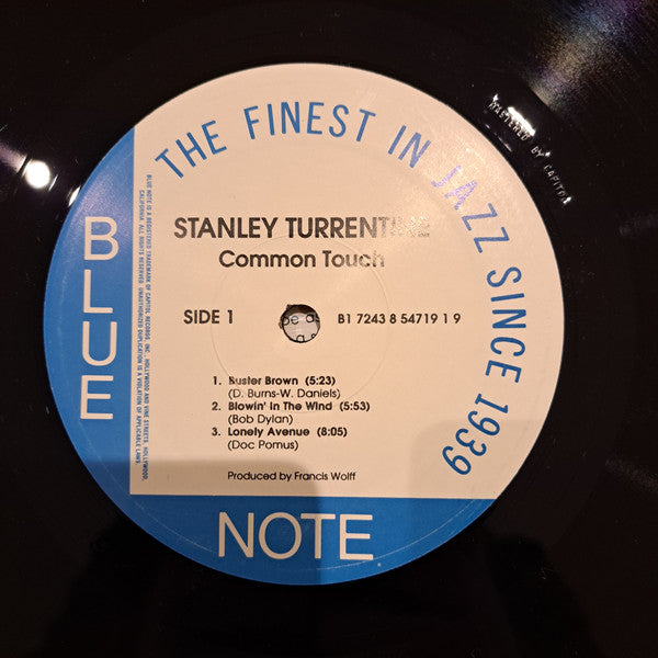 Stanley Turrentine Featuring Shirley Scott ~ Common Touch (Vinyl) - Djungel & Jazz