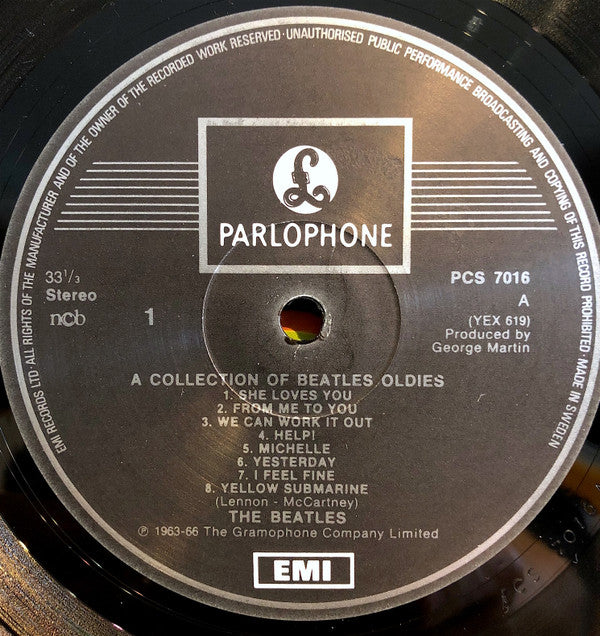 The Beatles : A Collection Of Beatles Oldies (LP, Comp, RE)