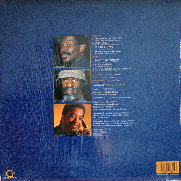 George Cables ~ Phantom Of The City (Vinyl) - Djungel & Jazz