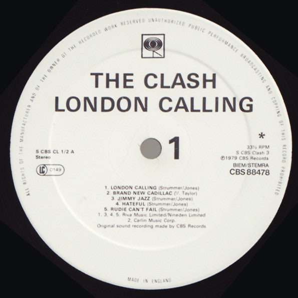 The Clash ~ London Calling (Vinyl) - Djungel & Jazz
