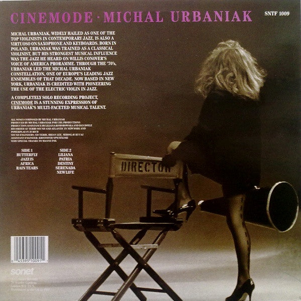Michał Urbaniak ~ Cinemode (Vinyl) - Djungel & Jazz