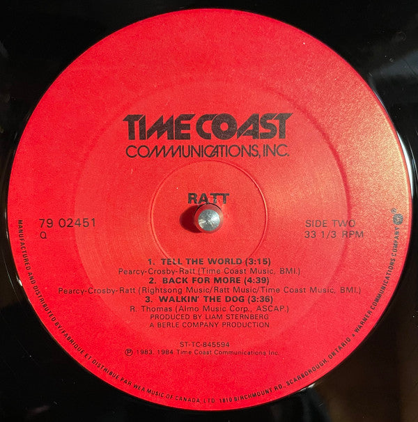 Ratt ~ Ratt (Vinyl) - Djungel & Jazz