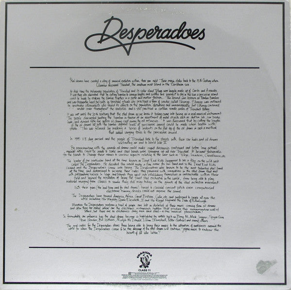 Desperadoes* : Desperadoes (LP, Album)
