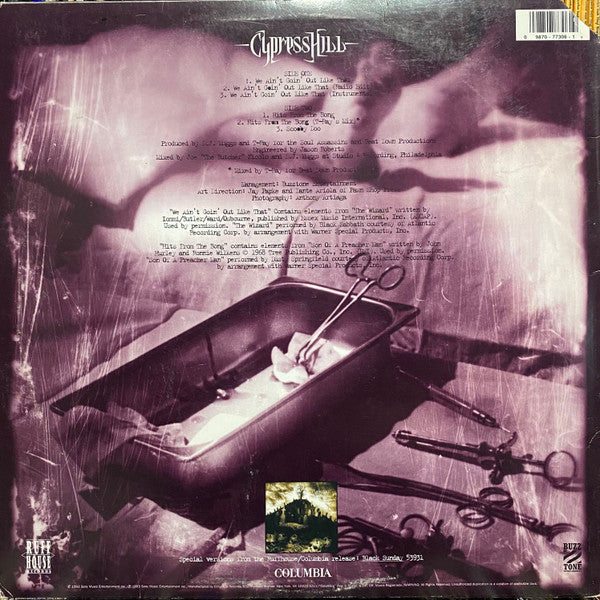 Cypress Hill ~ We Ain't Goin' Out Like That (Vinyl) - Djungel & Jazz