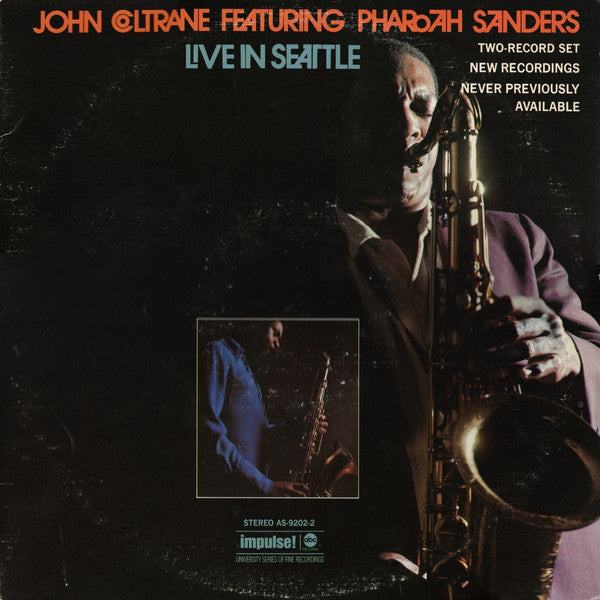 John Coltrane Featuring Pharoah Sanders ~ Live In Seattle (Vinyl) - Djungel & Jazz