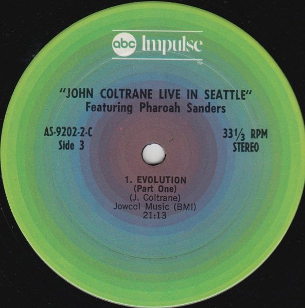 John Coltrane Featuring Pharoah Sanders ~ Live In Seattle (Vinyl) - Djungel & Jazz