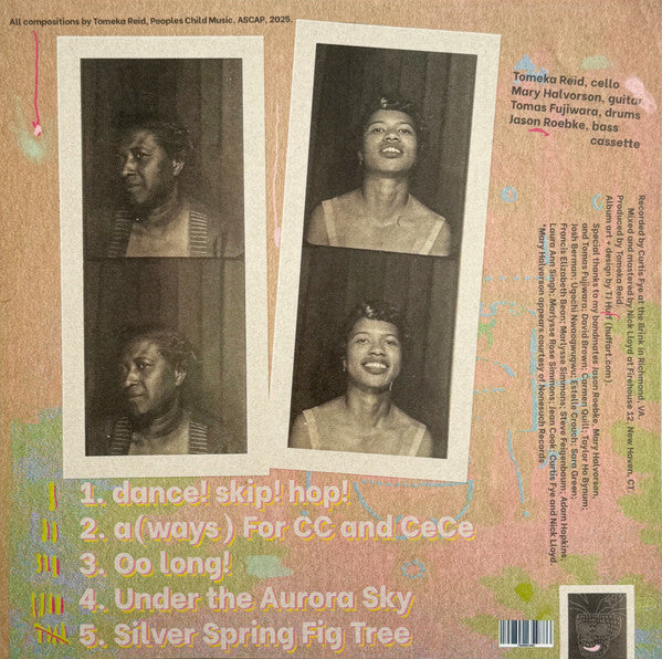 The Tomeka Reid Quartet* : Dance! Skip! Hop! (LP, Album, Ltd)