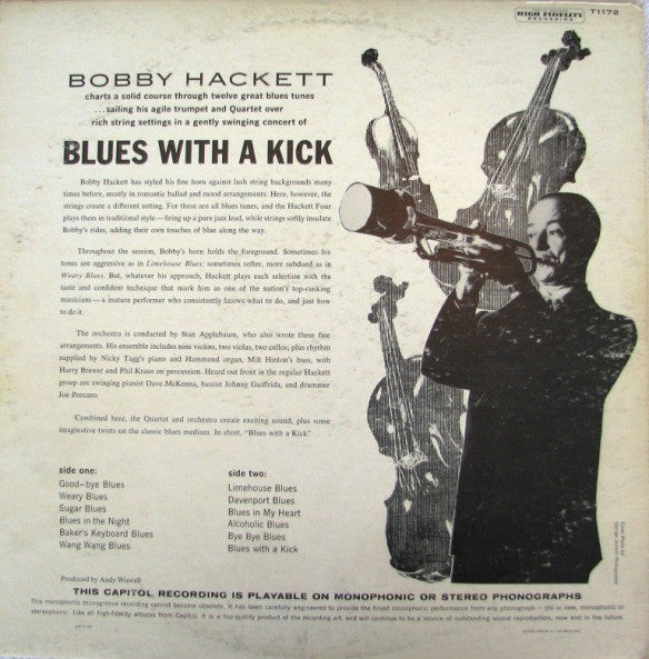 Bobby Hackett ~ Blues With A Kick (Vinyl) - Djungel & Jazz