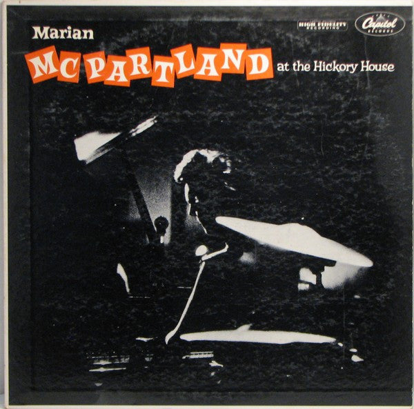 Marian McPartland ~ Marian McPartland At The Hickory House (Vinyl) - Djungel & Jazz